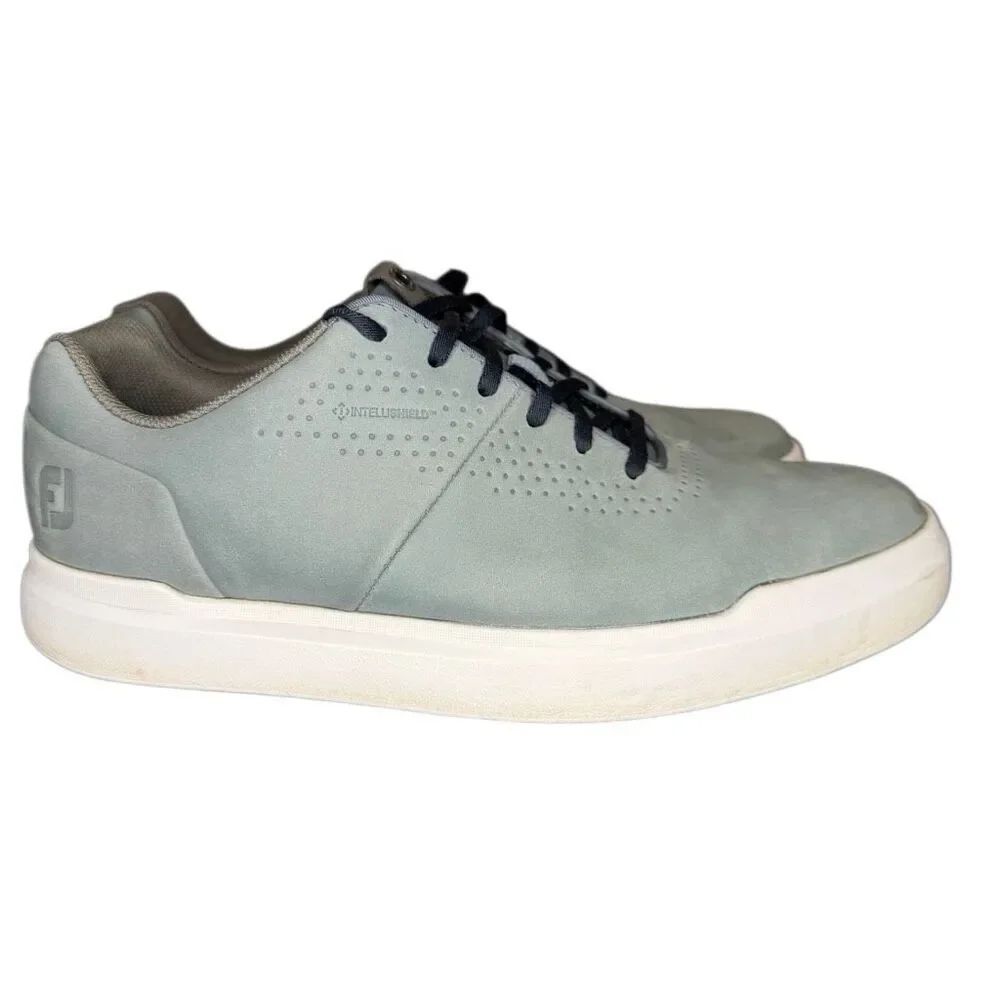 Footjoy Men's Casual Contour 54087 Grey Golf Shoes Size 10.5 Sneaker Intellishie